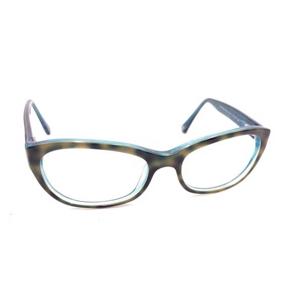 Coach Kristin HC 6041 5116 Dark Tortoise Teal Brown Eyeglasses Frames 51-16 135 - Picture 1 of 12